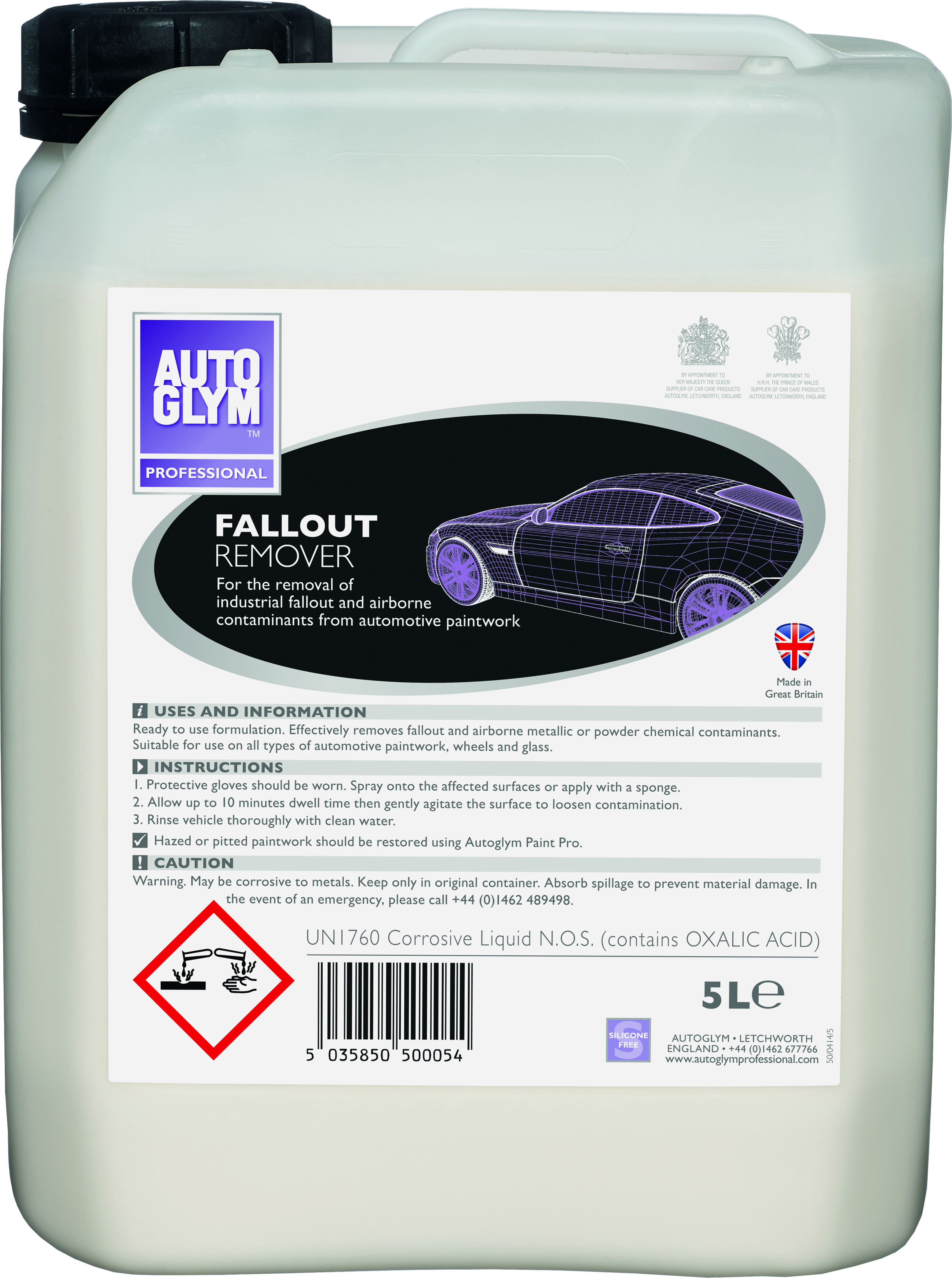 945500050 FALLOUT REMOVER 5 L